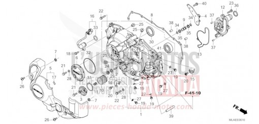 KURBELGEHAEUSEABDECKUNG (CMX1100D/D2) CMX1100DR de 2024